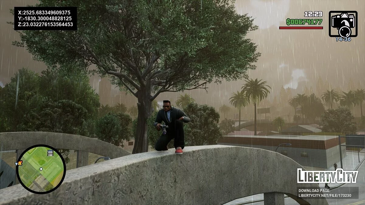 Affichage des coordonnées / GTA San Andreas : L'Édition Ultime