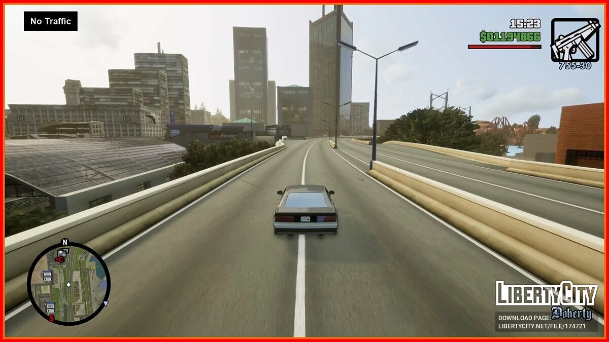 Disable traffic (no people or transport) / GTA San Andreas: The Definitive Edition