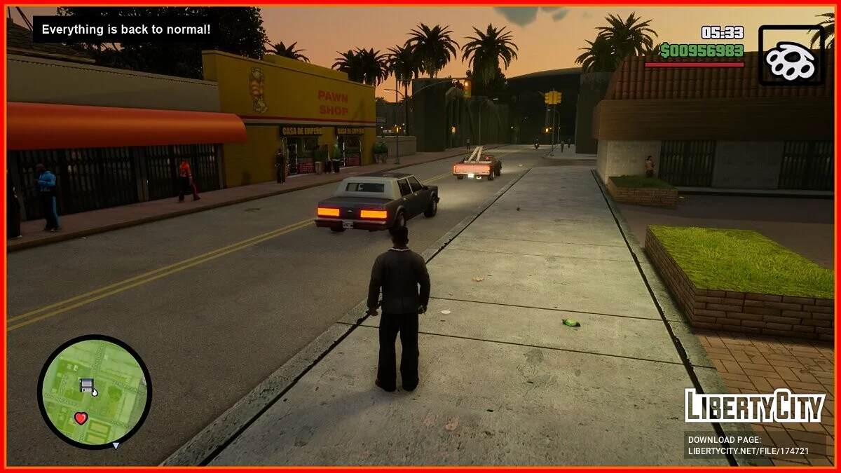 Disable traffic (no people or transport) / GTA San Andreas: The Definitive Edition
