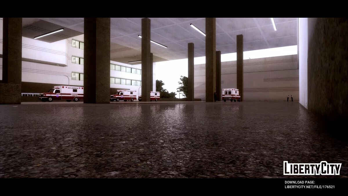 Rumah Sakit Realistis di San Fierro / GTA San Andreas: The Definitive Edition