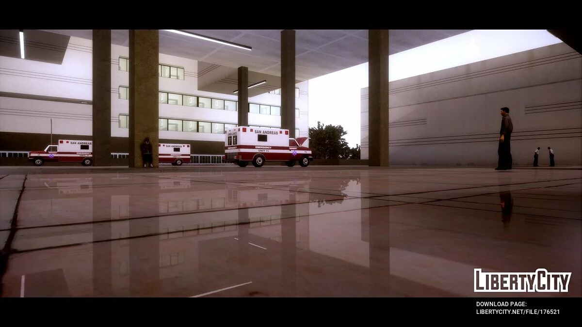 Rumah Sakit Realistis di San Fierro / GTA San Andreas: The Definitive Edition