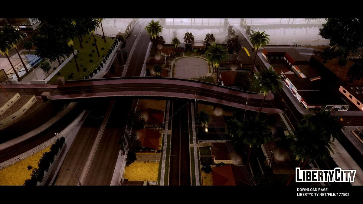 Realistic houses on Grove Street v1.0 / GTA San Andreas: The Definitive Edition