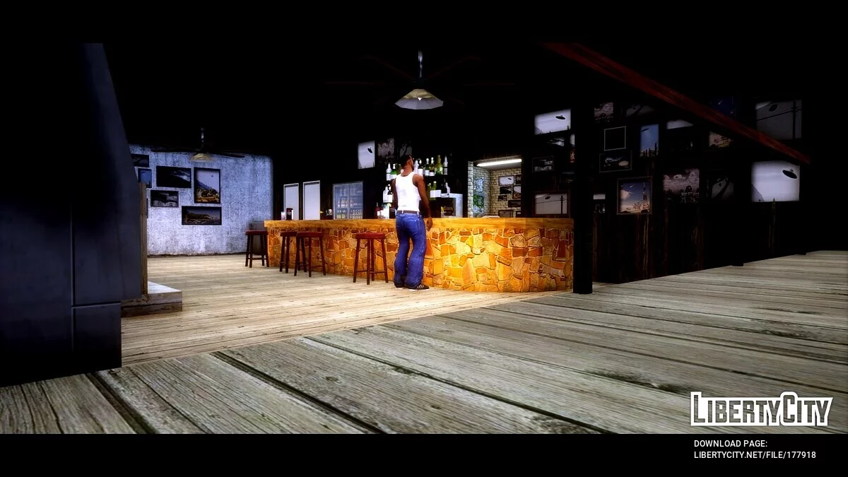 Realistic Lil\' Probe\'Inn Bar / GTA San Andreas: The Definitive Edition