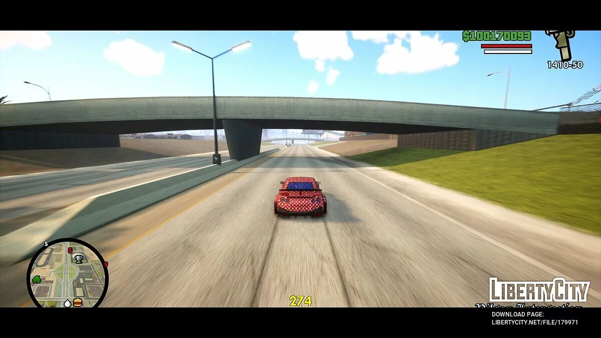 Цифровий спідометр / GTA San Andreas: The Definitive Edition