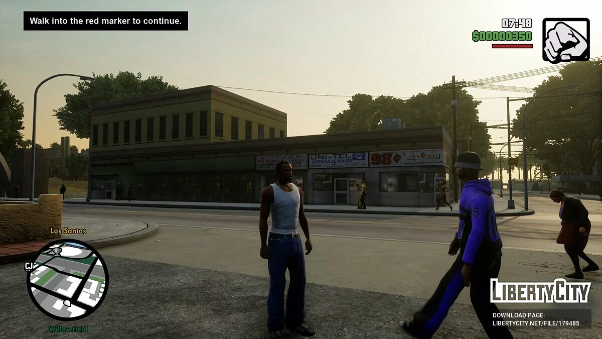 Nom du quartier et de la ville / GTA San Andreas : L'Édition Ultime
