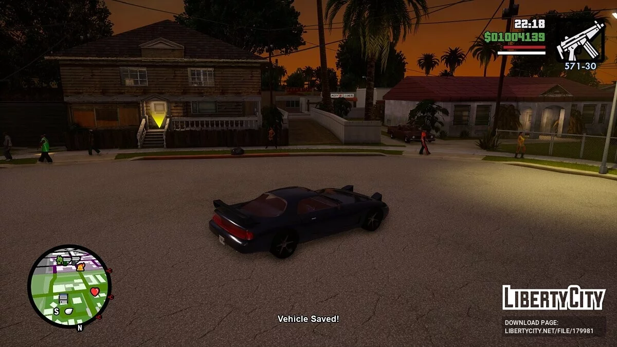 Save car / GTA San Andreas: The Definitive Edition