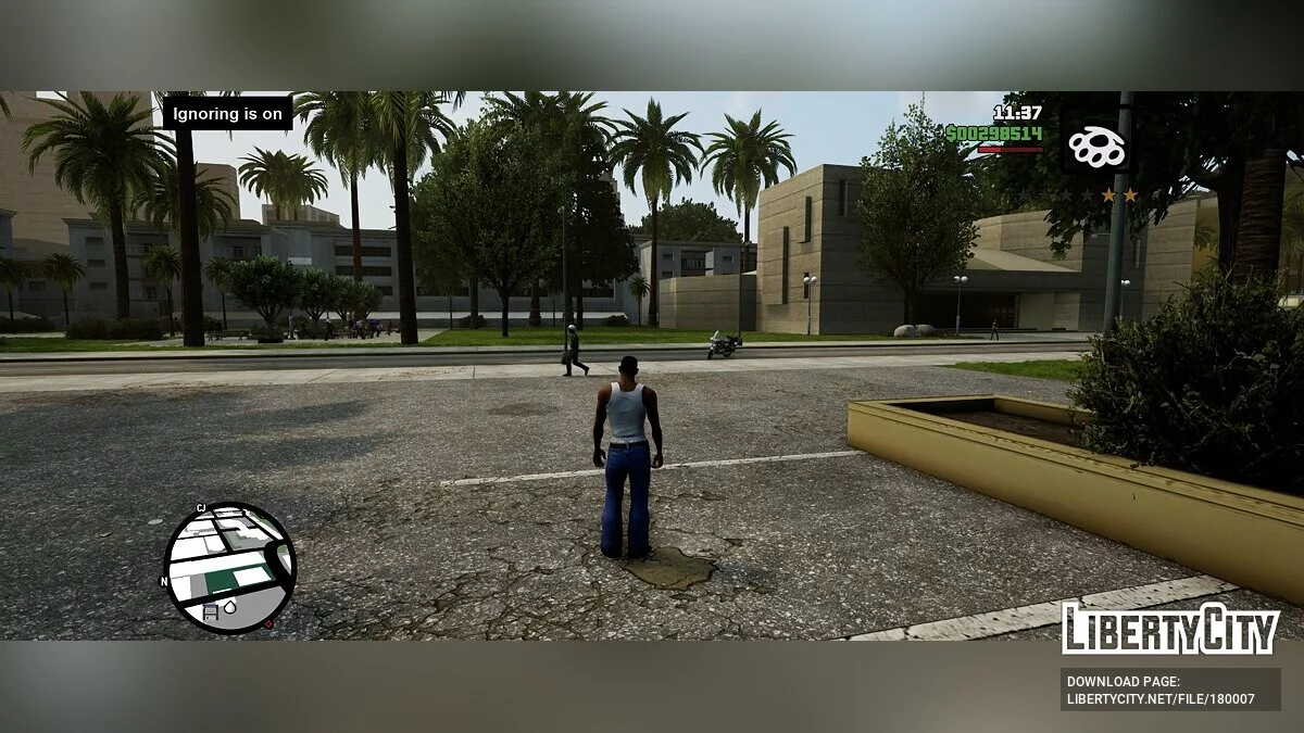 Ativar/desativar perseguição / GTA San Andreas: The Definitive Edition