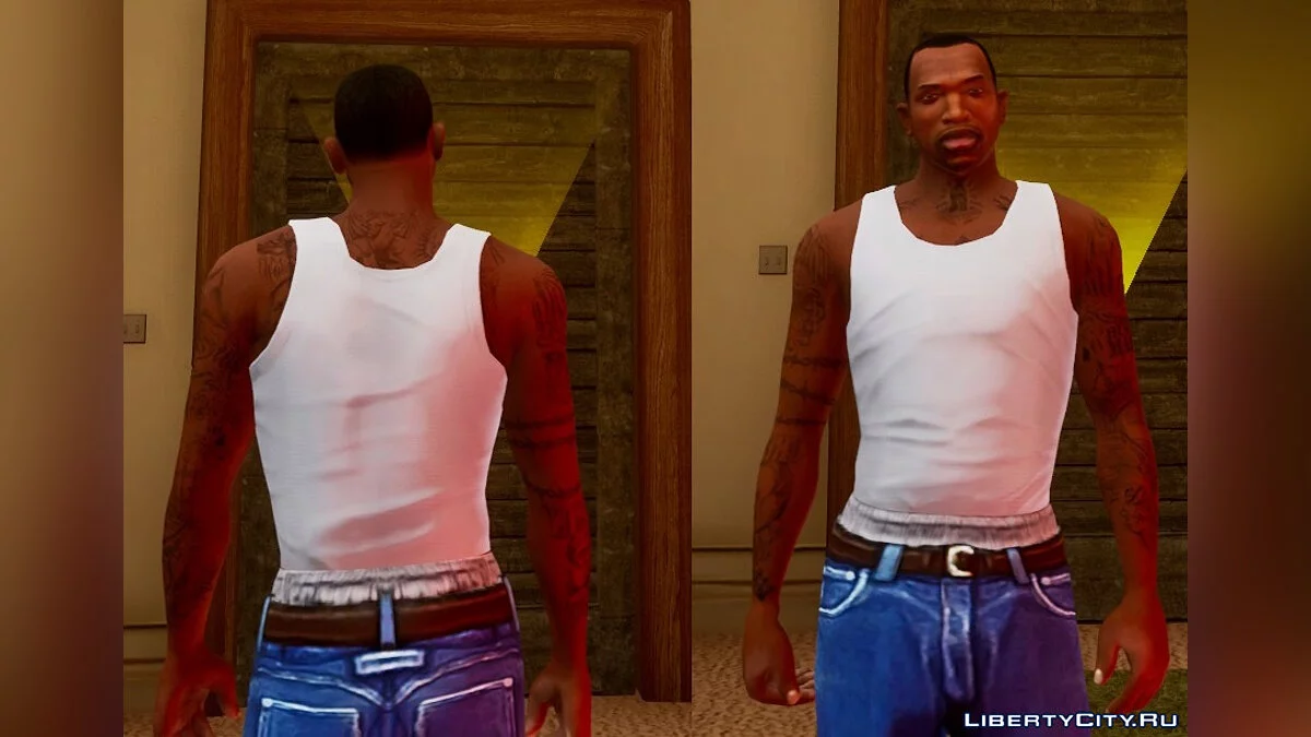 Божевільне татуювання Сі-Джея / GTA San Andreas: The Definitive Edition