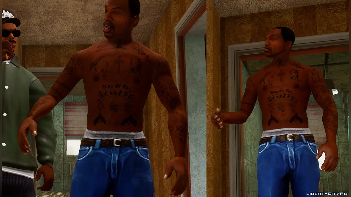 Божевільне татуювання Сі-Джея / GTA San Andreas: The Definitive Edition