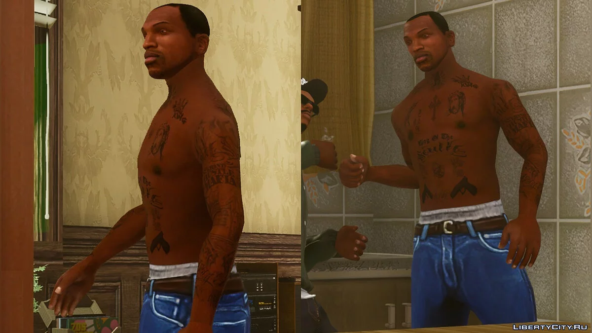 Божевільне татуювання Сі-Джея / GTA San Andreas: The Definitive Edition
