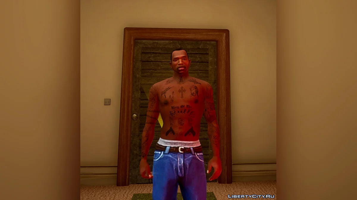 Божевільне татуювання Сі-Джея / GTA San Andreas: The Definitive Edition
