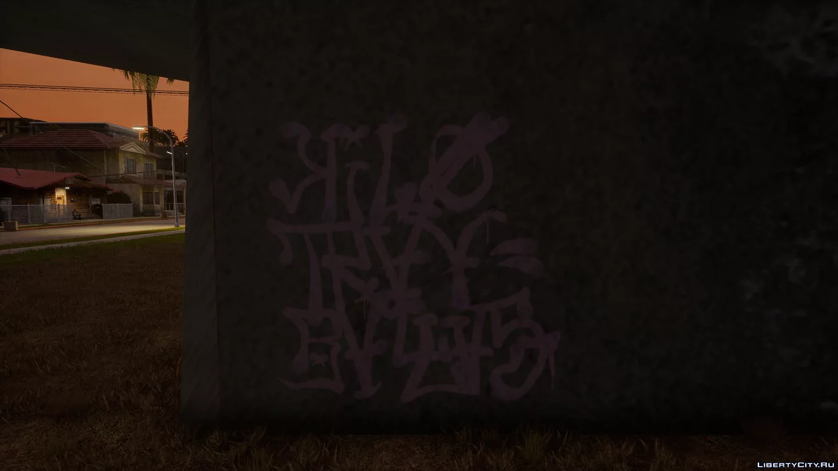 New HD Gang Graffiti / GTA San Andreas: The Definitive Edition
