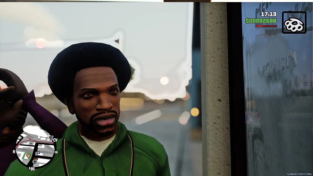 CJ's face retexture in 4K / GTA San Andreas: The Definitive Edition