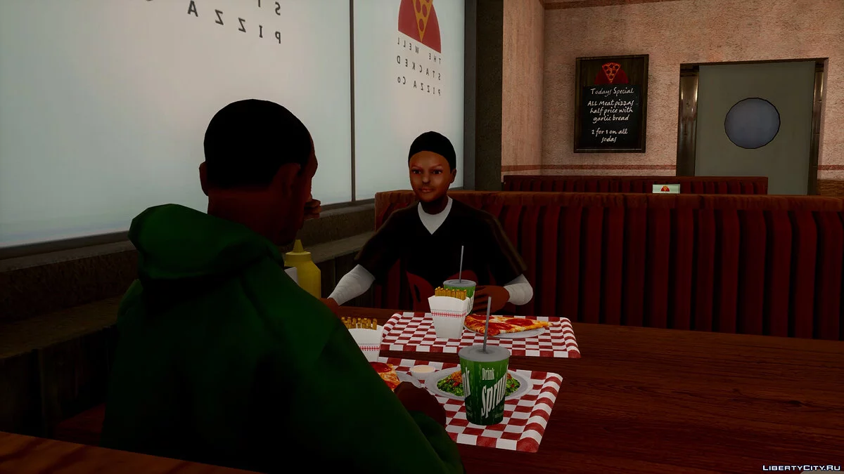 Improved CJ Girl Denise Robinson / GTA San Andreas: The Definitive Edition