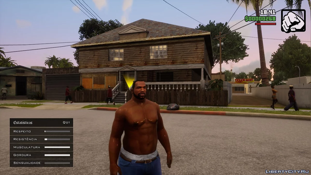 Textura de Torso Aprimorada V1.0 / GTA San Andreas: The Definitive Edition