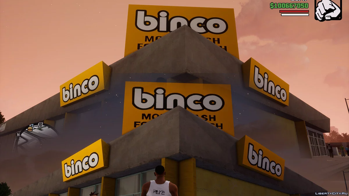 Textures améliorées de Binco 1.2 / GTA San Andreas : L'Édition Ultime