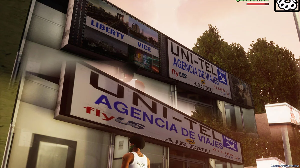 Покращені текстури вивісок у Гантоні 1.1 / GTA San Andreas: The Definitive Edition