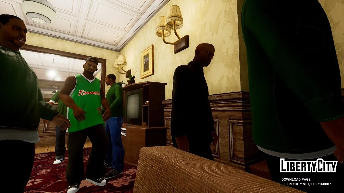 Исправление рубашки Rimmers для FAM3 / GTA San Andreas: The Definitive Edition