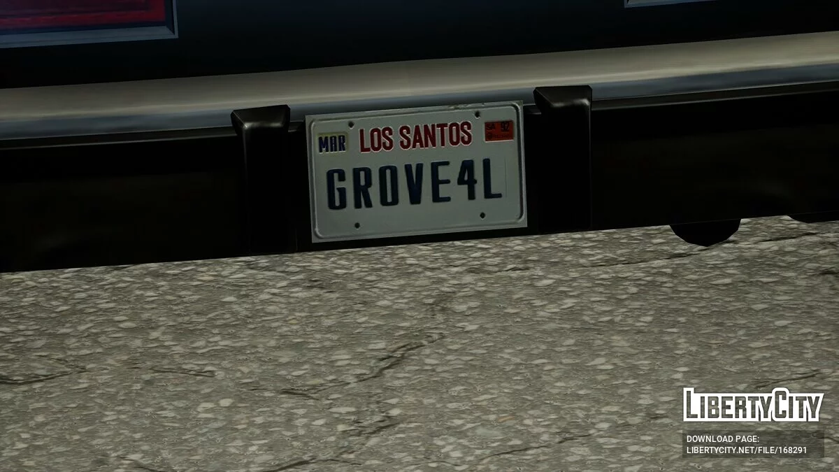 New license plates / GTA San Andreas: The Definitive Edition