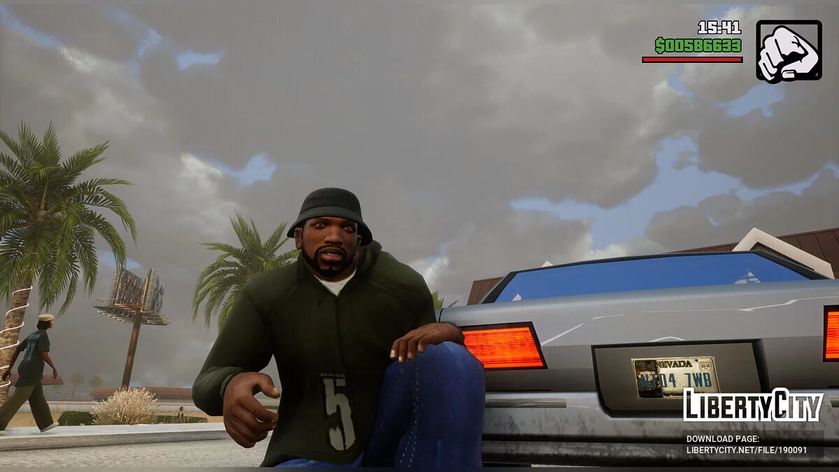 Plat Nomor Mobil dari Kehidupan Nyata / GTA San Andreas: The Definitive Edition