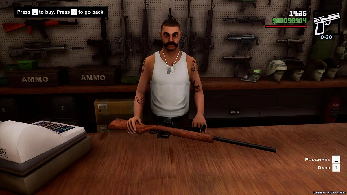 GTA 4 Weapons Pack / GTA San Andreas: The Definitive Edition