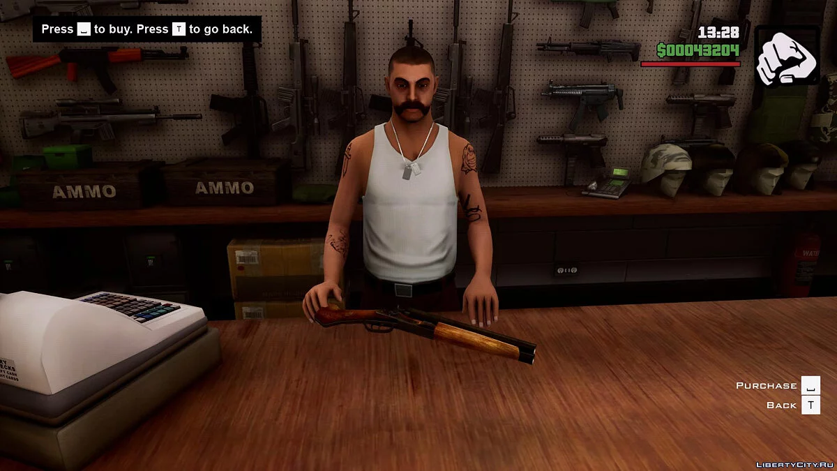 GTA 4 Weapons Pack / GTA San Andreas: The Definitive Edition