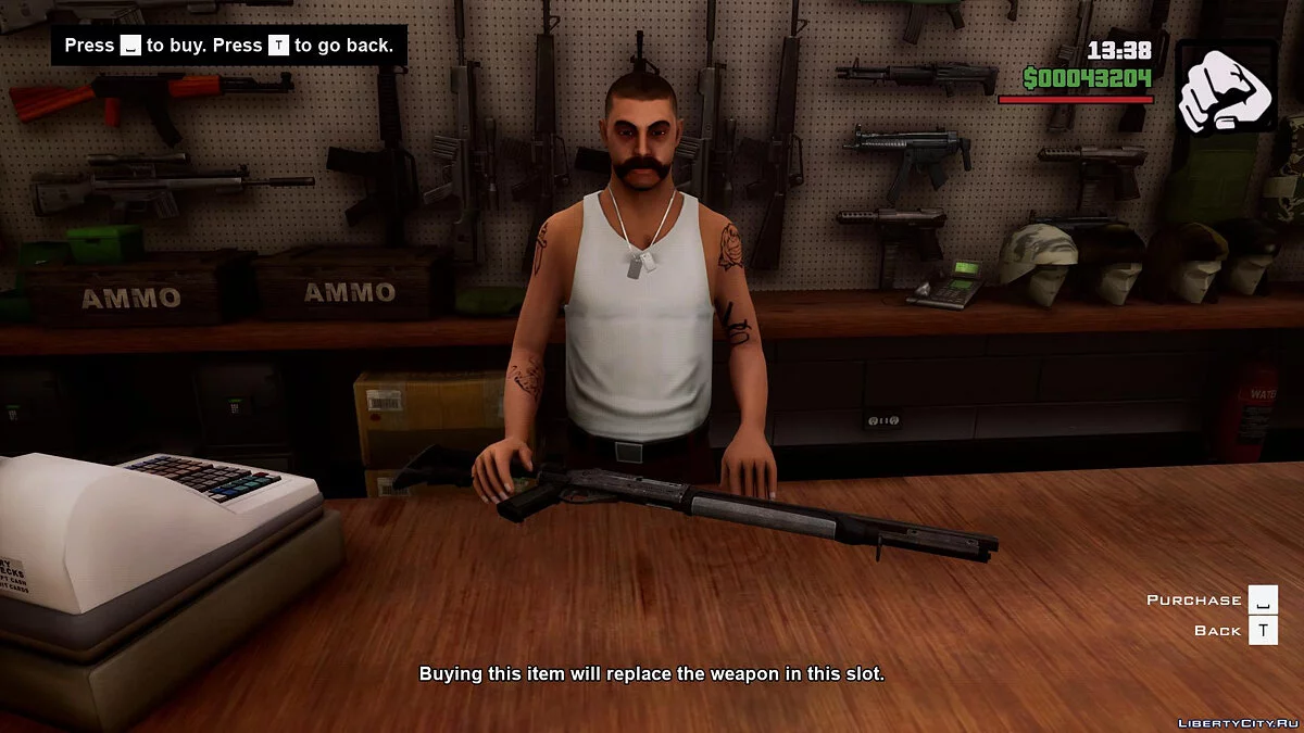 GTA 4 Weapons Pack / GTA San Andreas: The Definitive Edition