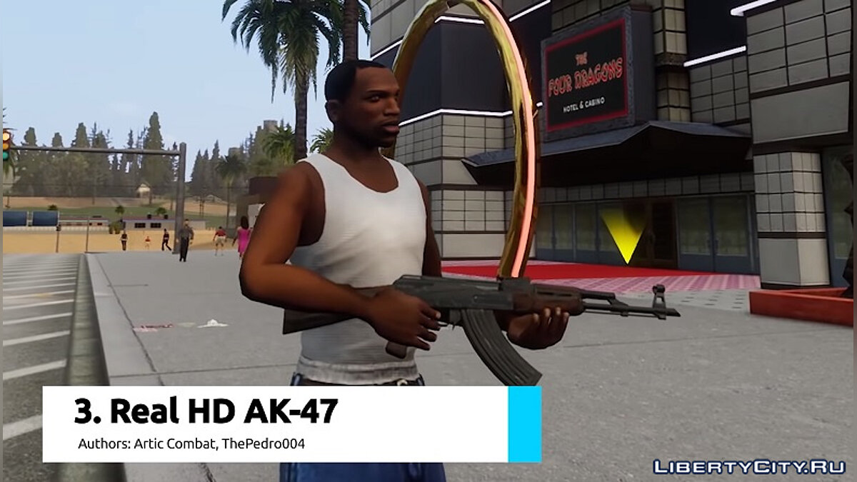 SA:DE] Real HD AK-47 (arma AK-47 realista) - MixMods