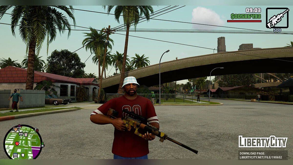 Modern Warfare Weapon Collection / GTA San Andreas: The Definitive Edition