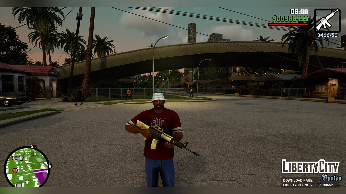 Modern Warfare Weapon Collection / GTA San Andreas: The Definitive Edition