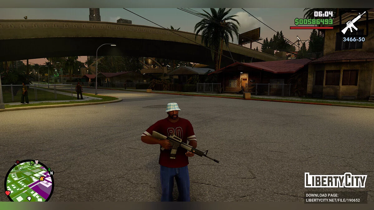 Modern Warfare Weapon Collection / GTA San Andreas: The Definitive Edition