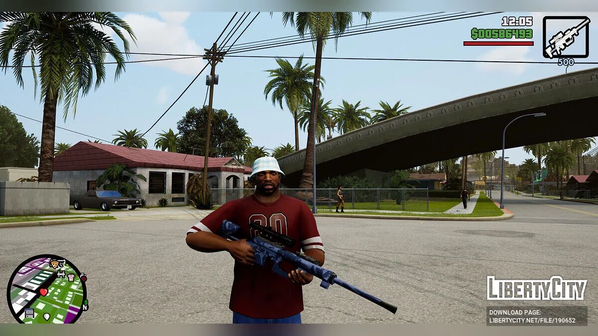 Modern Warfare Weapon Collection / GTA San Andreas: The Definitive Edition