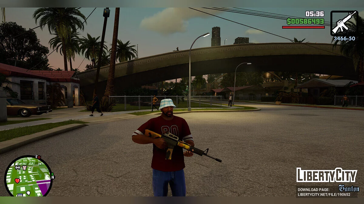 Modern Warfare Weapon Collection / GTA San Andreas: The Definitive Edition
