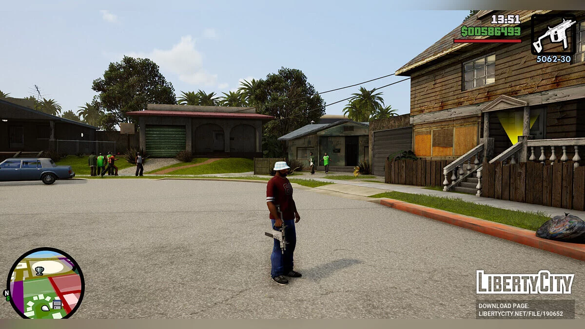 Modern Warfare Weapon Collection / GTA San Andreas: The Definitive Edition