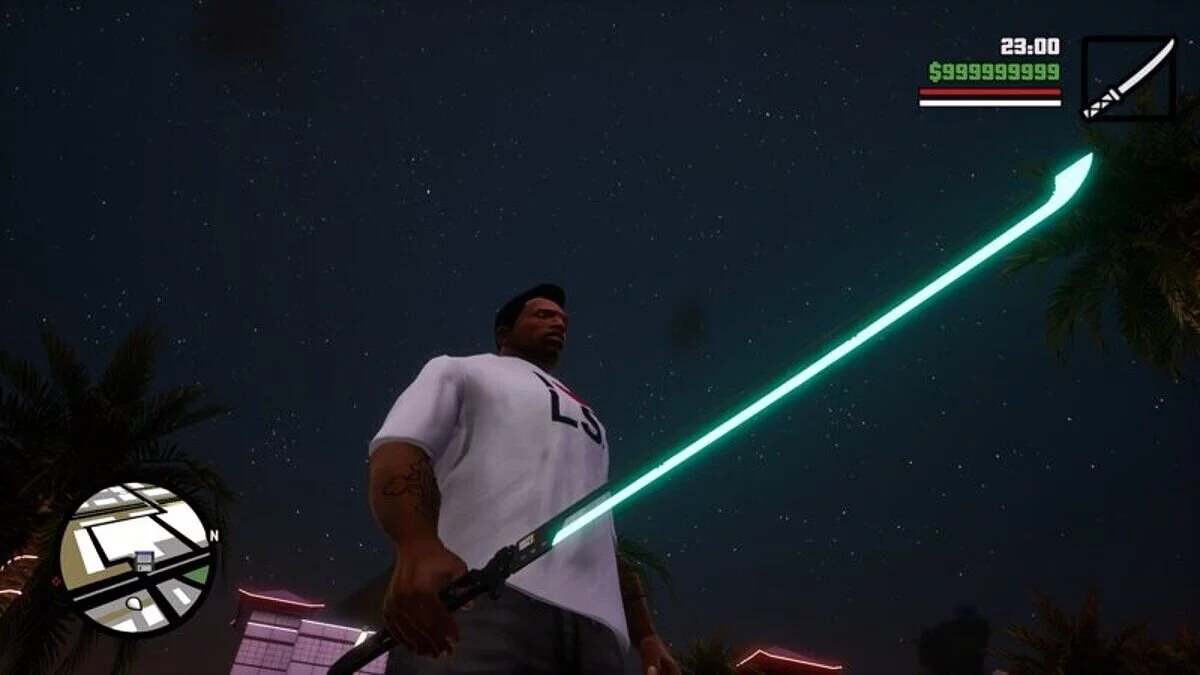 Sci-Fi Katana / GTA San Andreas: Die endgültige Edition