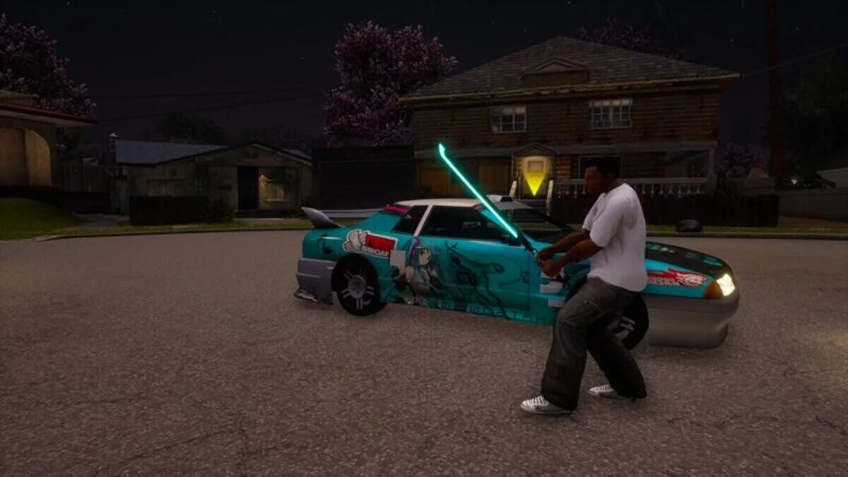Sci-Fi Katana / GTA San Andreas: Die endgültige Edition