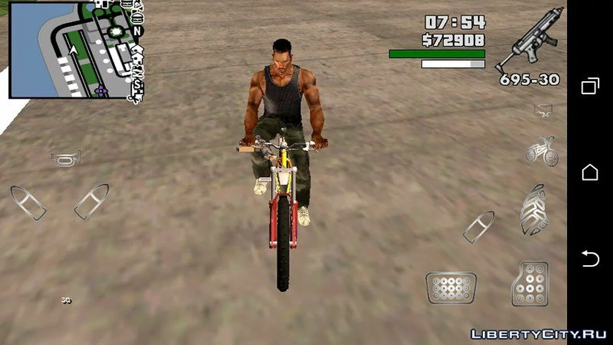 Велосипед з GTA 5 / GTA San Andreas (iOS, Android)