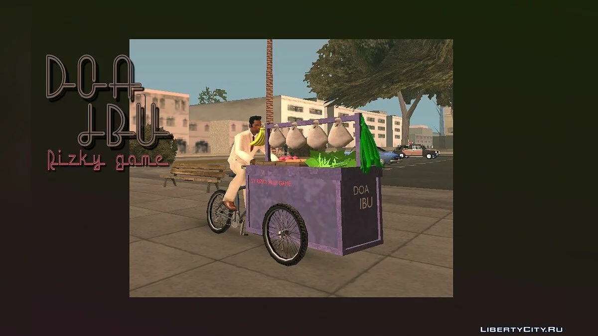 Chariot de légumes uniquement DFF / GTA San Andreas (iOS, Android)