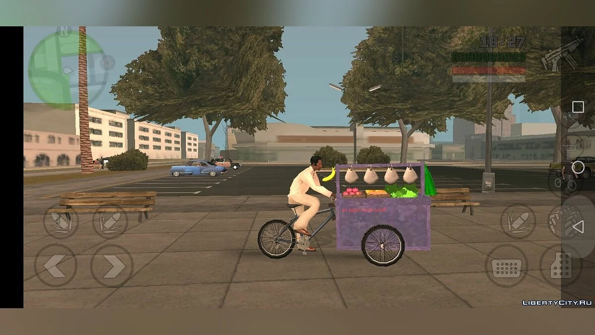 Chariot de légumes uniquement DFF / GTA San Andreas (iOS, Android)