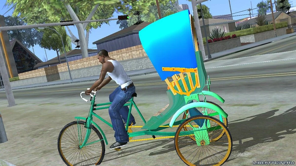 Cycle Rickshaw v2 / GTA San Andreas (iOS, Android)