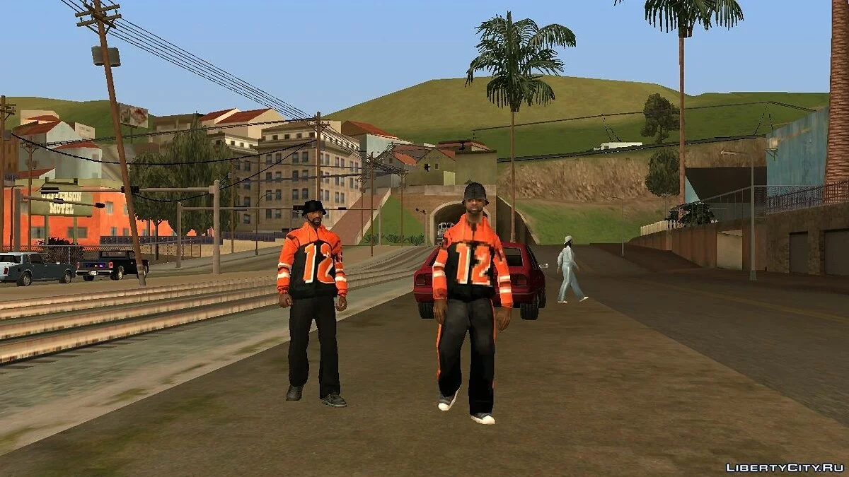 Sweatshirts colorés "12" / GTA San Andreas (iOS, Android)