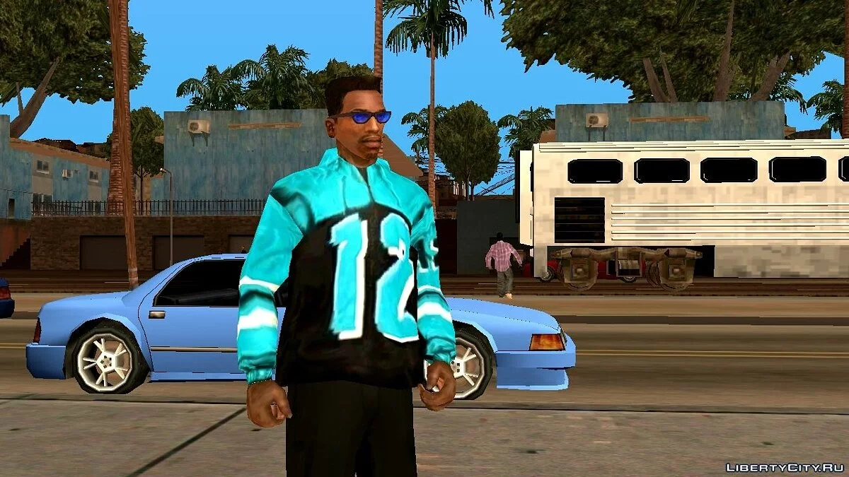 Sweatshirts colorés "12" / GTA San Andreas (iOS, Android)