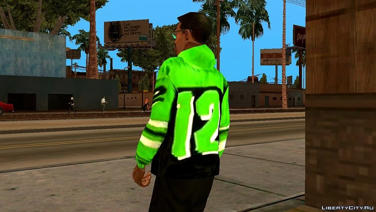 Sweatshirts colorés "12" / GTA San Andreas (iOS, Android)