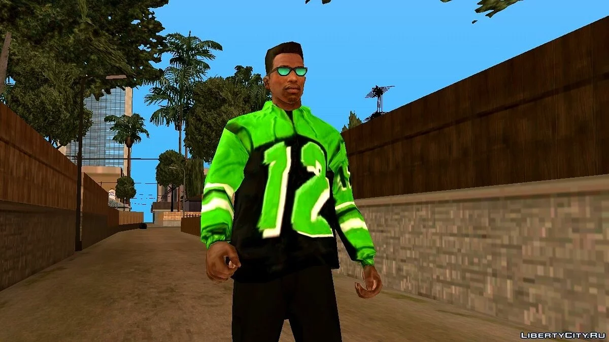 Sweatshirts colorés "12" / GTA San Andreas (iOS, Android)