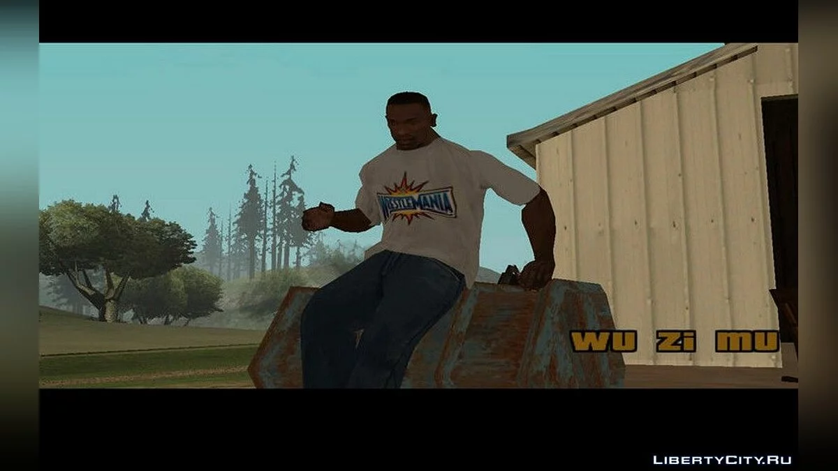 Wrestling Logo T-Shirt / GTA San Andreas (iOS, Android)