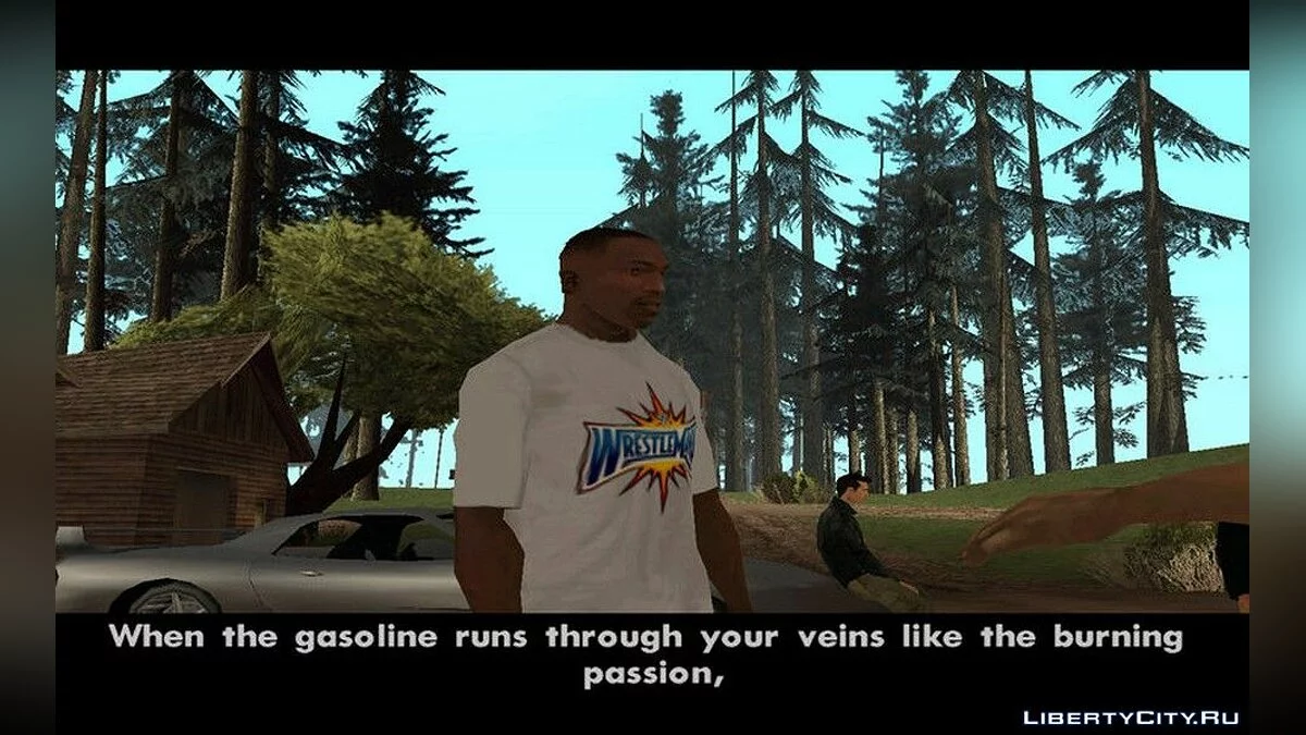 Wrestling Logo T-Shirt / GTA San Andreas (iOS, Android)