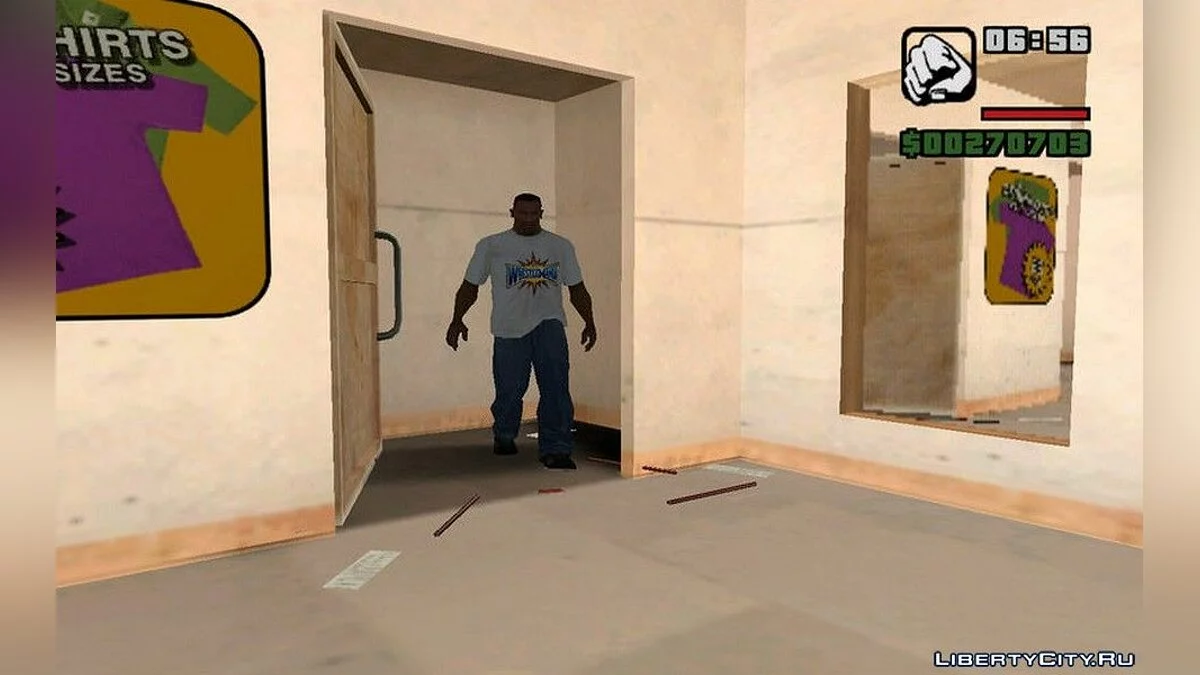 Wrestling Logo T-Shirt / GTA San Andreas (iOS, Android)