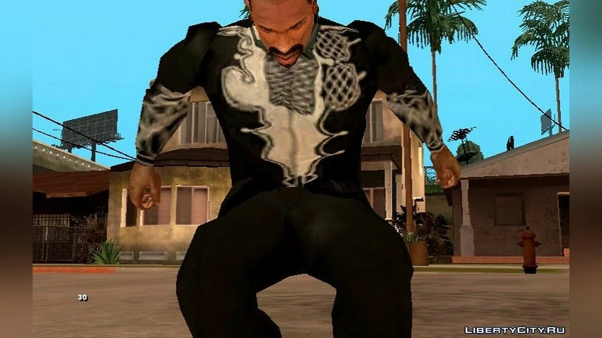 Одяг Чорної пантери / GTA San Andreas (iOS, Android)