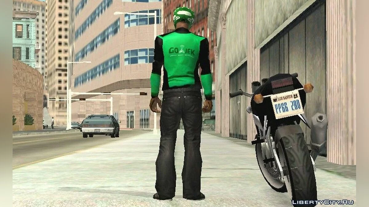 Gojek Jacket / GTA San Andreas (iOS, Android)