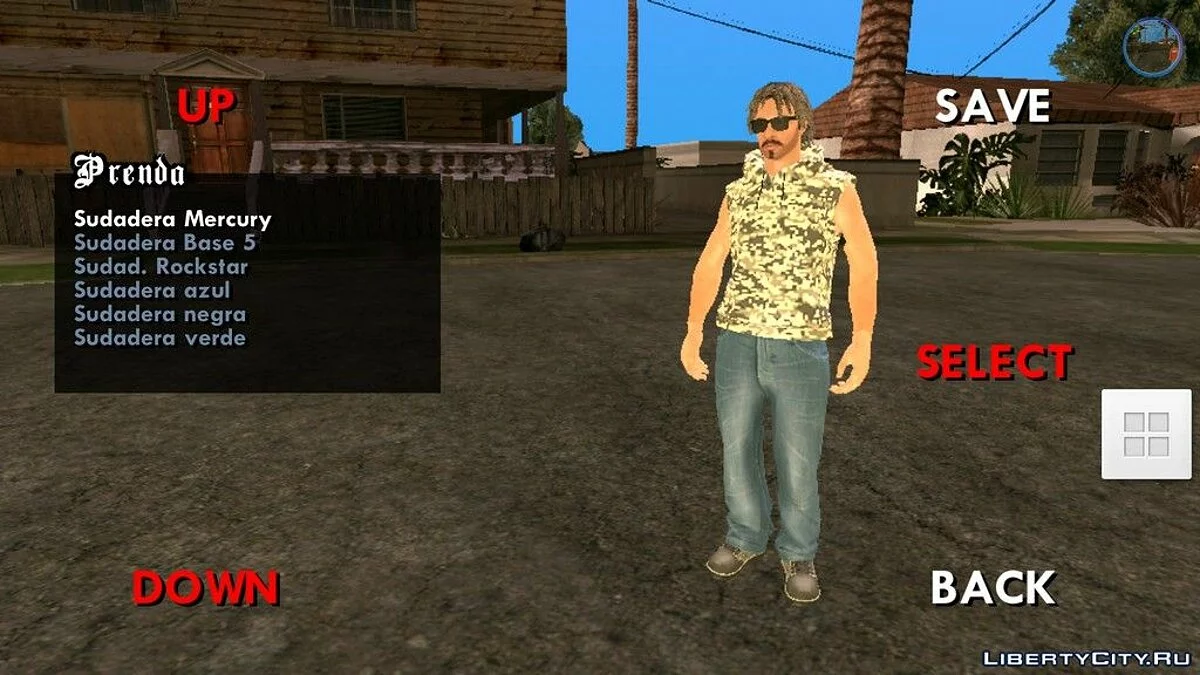 GTA Online Clothing Collection / GTA San Andreas (iOS, Android)